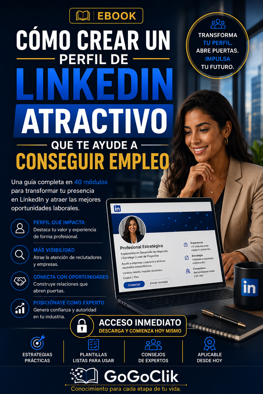 Como Crear un Perfil de LiknkedIn Atractivo