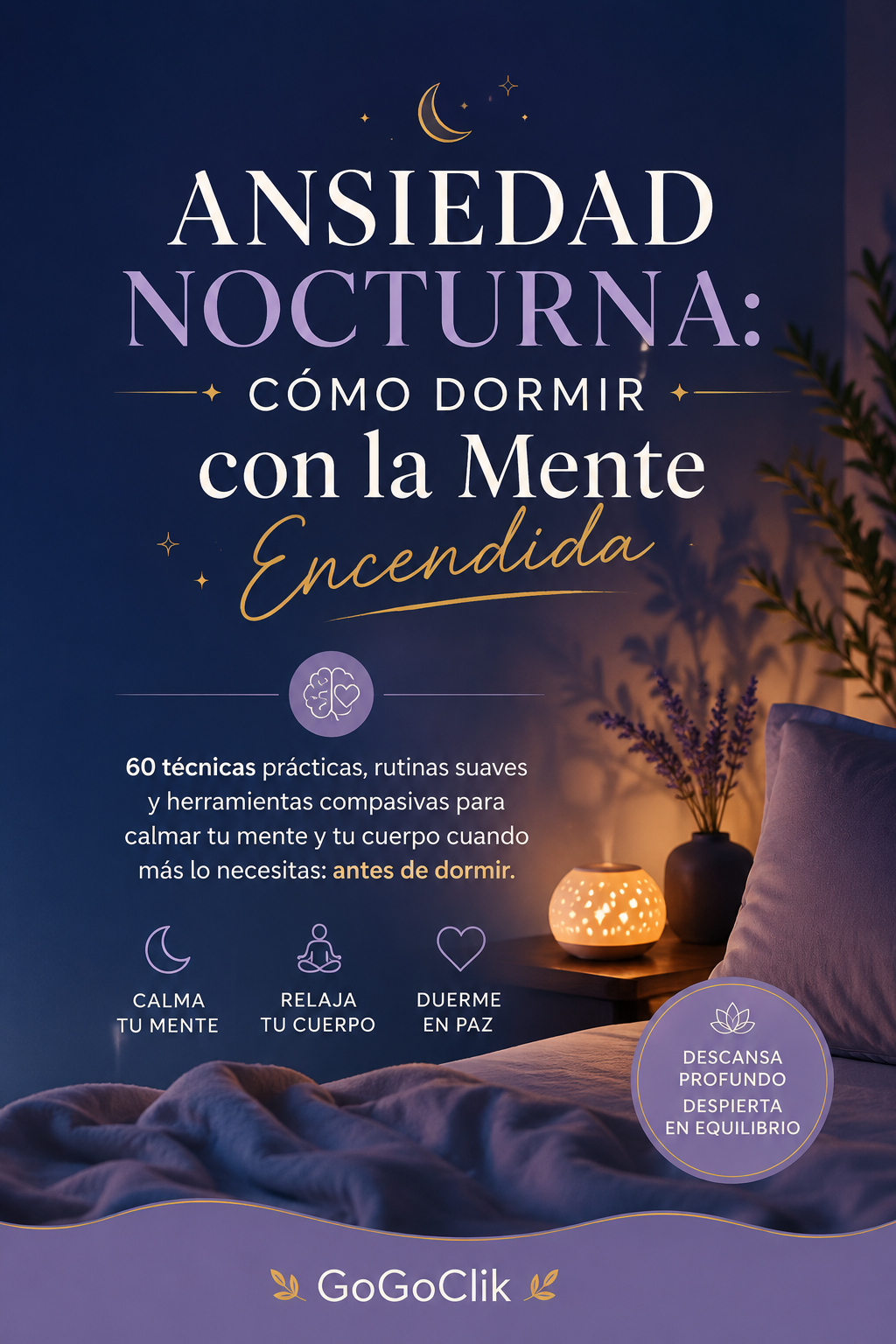 Ansiedad Nocturna: Cómo Dormir la Mente Encendida